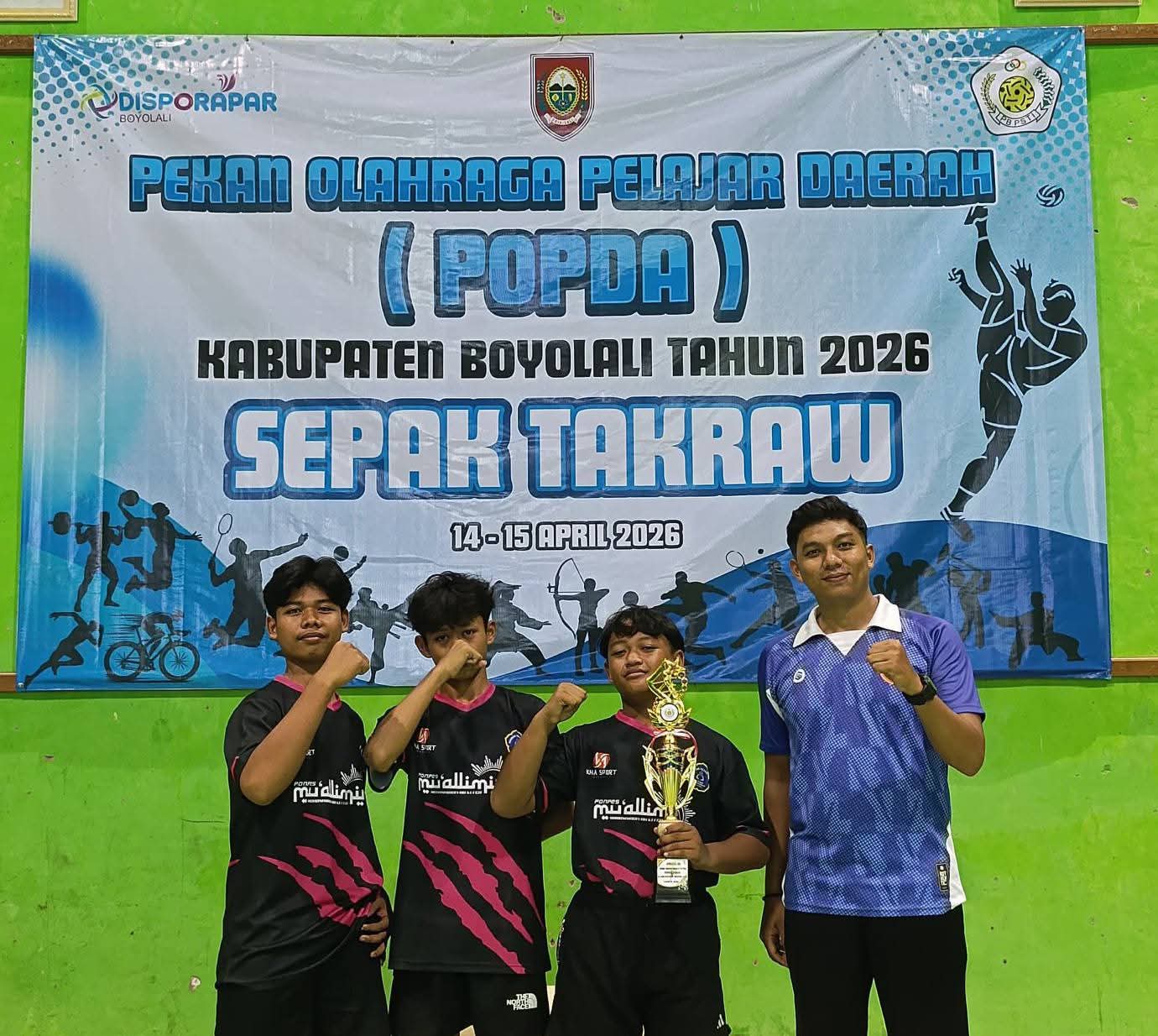 Kegiatan POPDA Takraw
